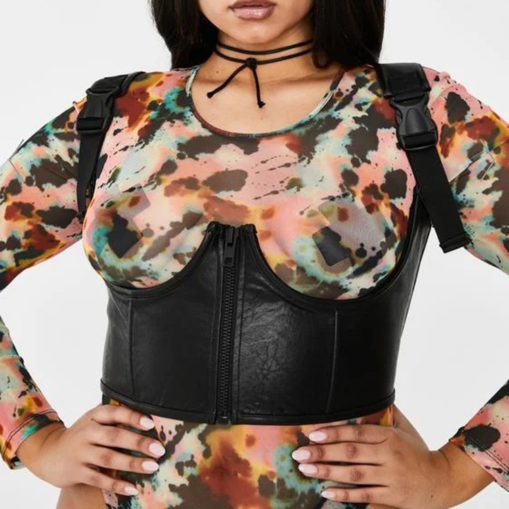 Dolls kill underbust corset